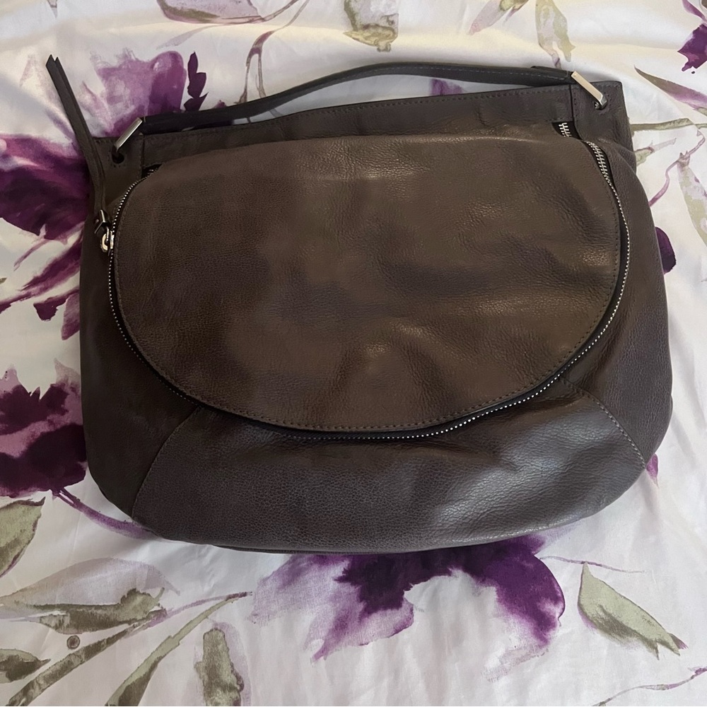 Gray purse